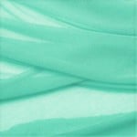 COUPON 50CM - Tule  aqua KATOEN