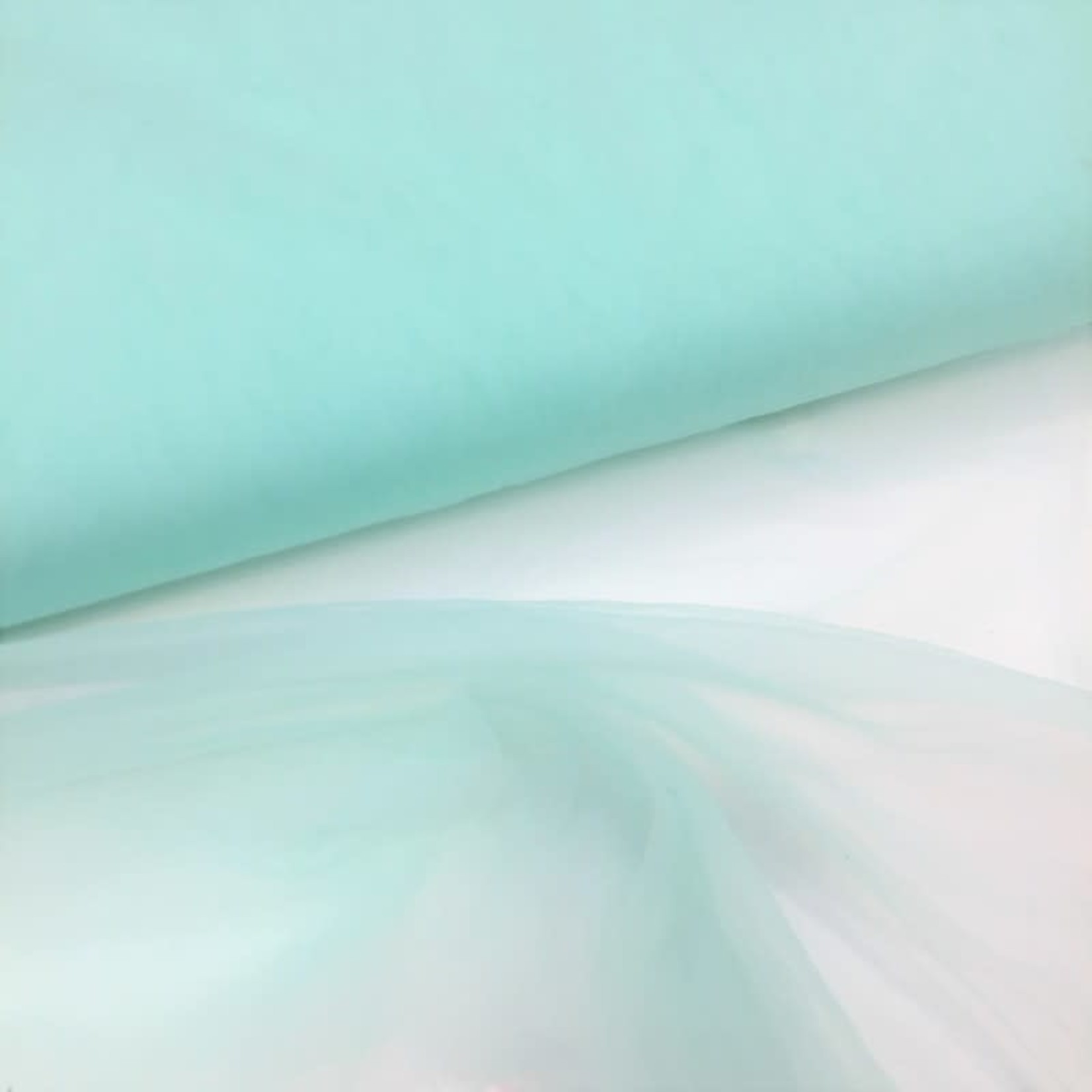 COUPON 80cm-Tule Muntgroen