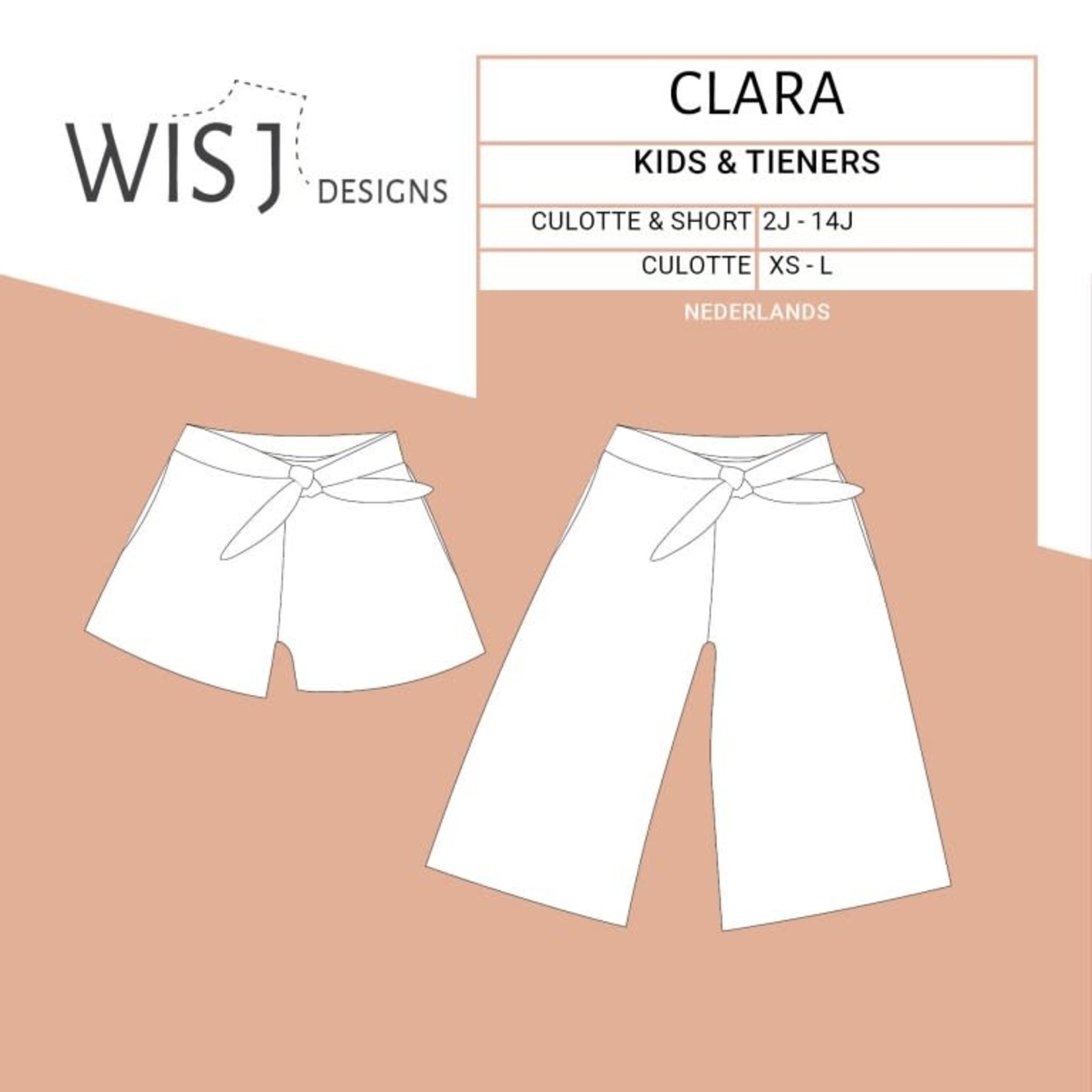 Wisj Clara culotte & short Kids - Wisj