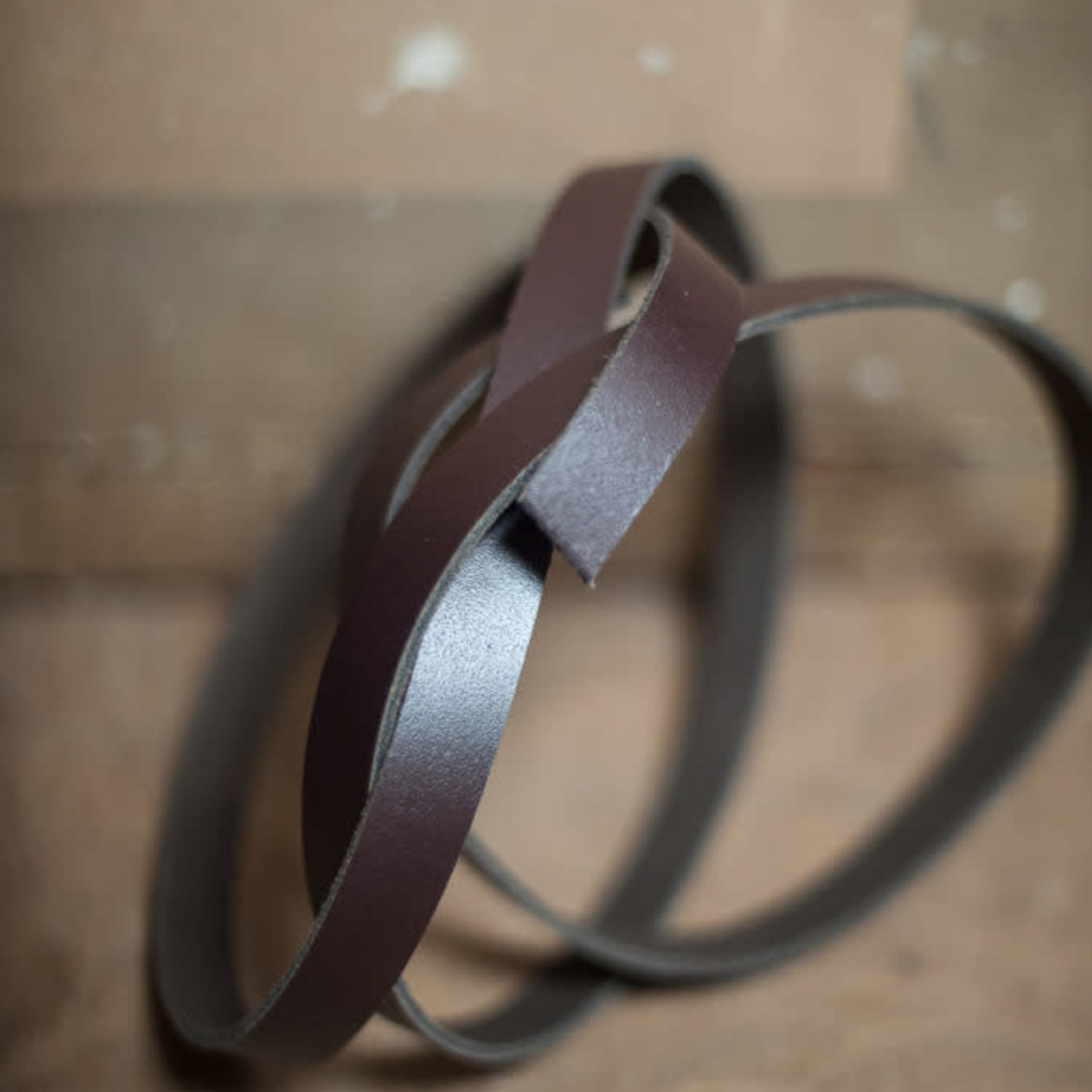 Merchant&Mills Lederen riem 25 mm - Merchant&Mills