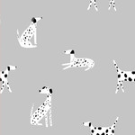 Katia Fabrics COUPON 60CM - Softshell Dogs