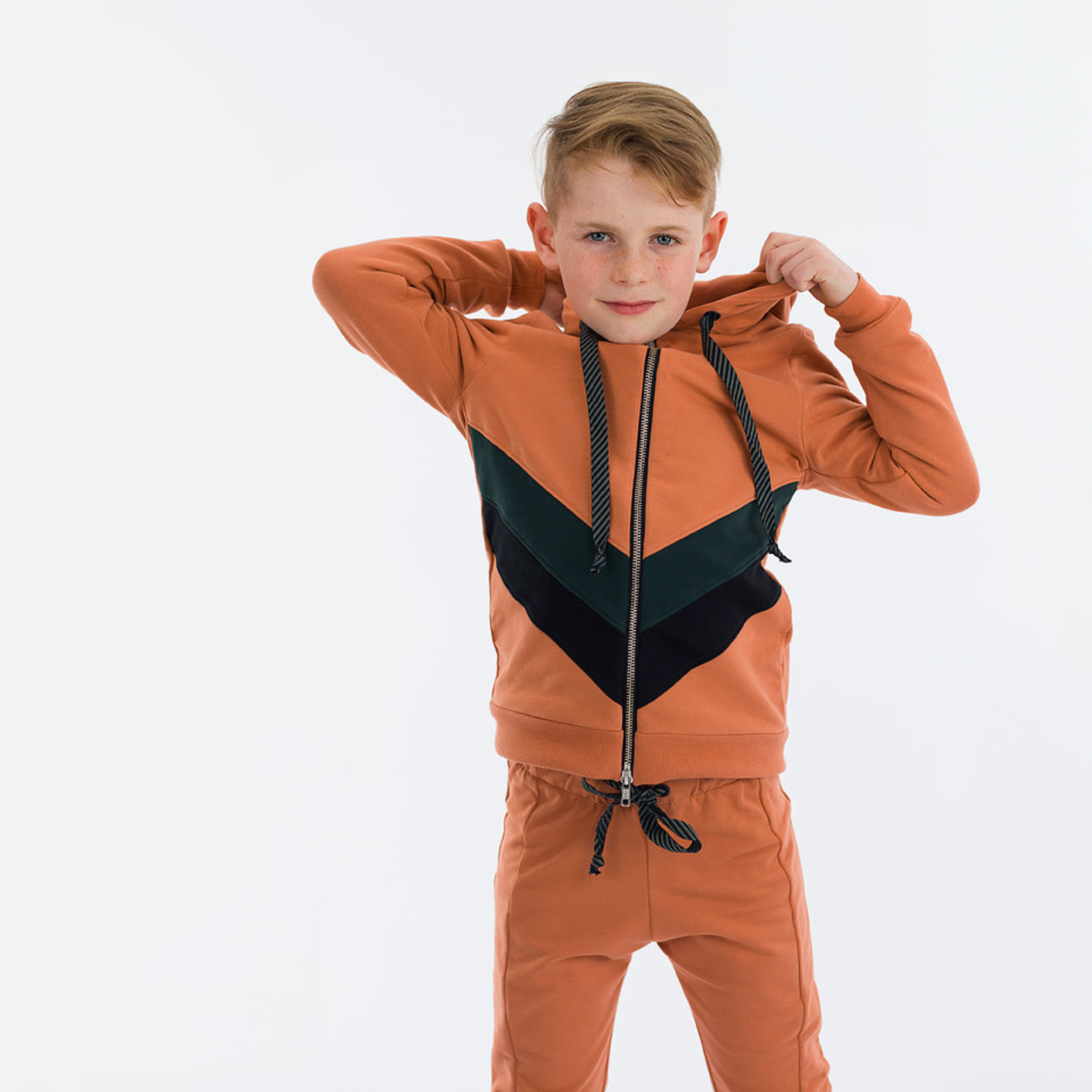 See You at Six COUPON 50cm - French Terry Autumn Leaf Brown - See You at Six