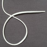 Elastiek  rond - wit