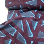 COUPON 90cm - Tricot Jacquard Crisscross