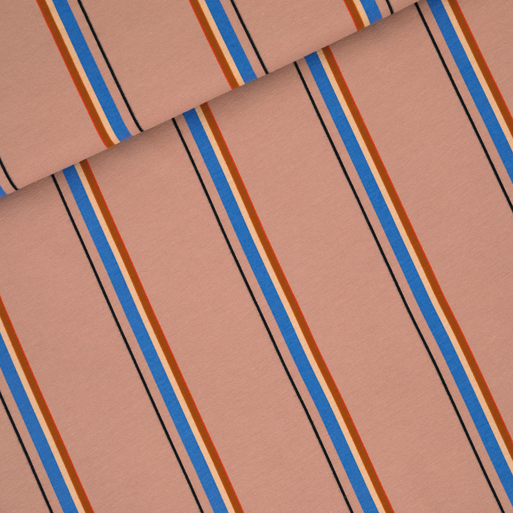 See You at Six COUPON 1m50 - French Terry Lines  - See You at Six