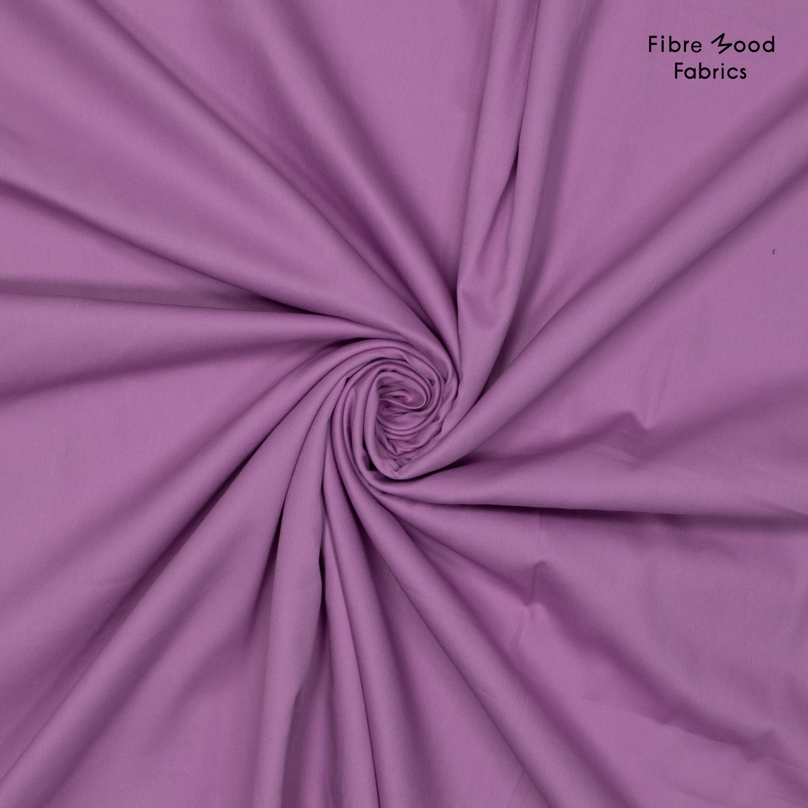 Fibre Mood COUPON 45cm -Katoen Twill Lila Vivienne - Fibre Mood