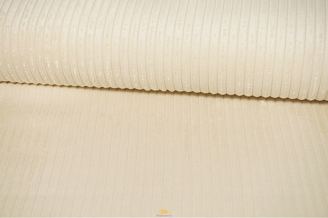 Velvet Corduroy Ecru Bobby Sewing