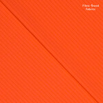 Fibre Mood COUPON 1m - Viscose Seersucker Ocean Oranje - Fibre Mood