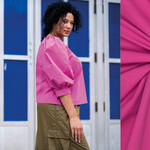 Fibre Mood COUPON 1m-Katoen Roze Eza  - Fibre Mood