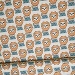 Eva Mouton COUPON 1m20 - Tricot Lions - Eva Mouton