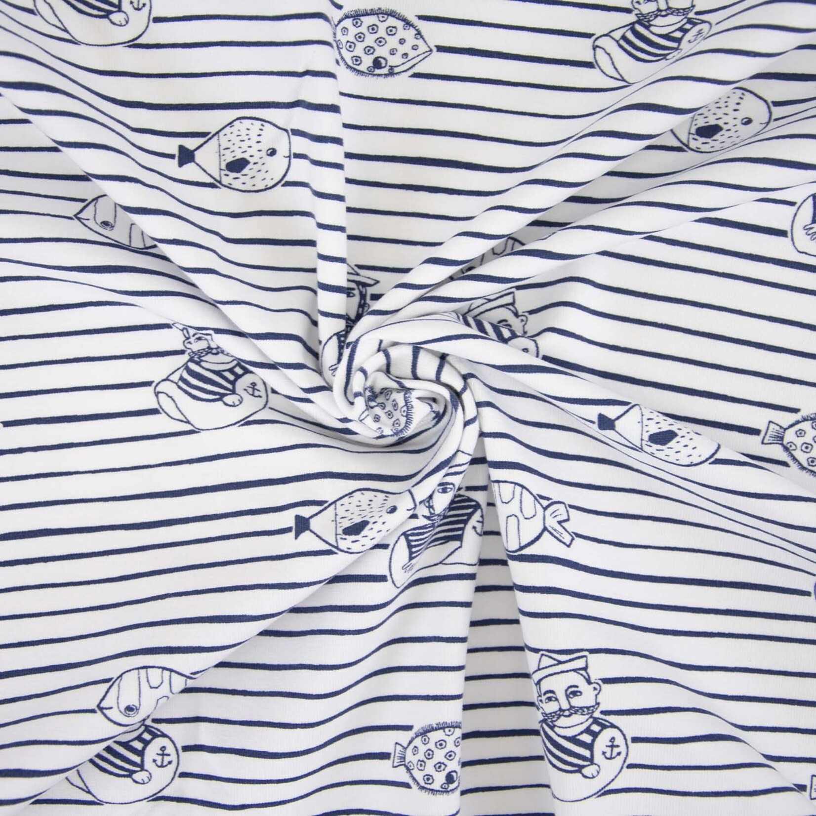 Katia Fabrics COUPON 75cm - Tricot Deep Sea