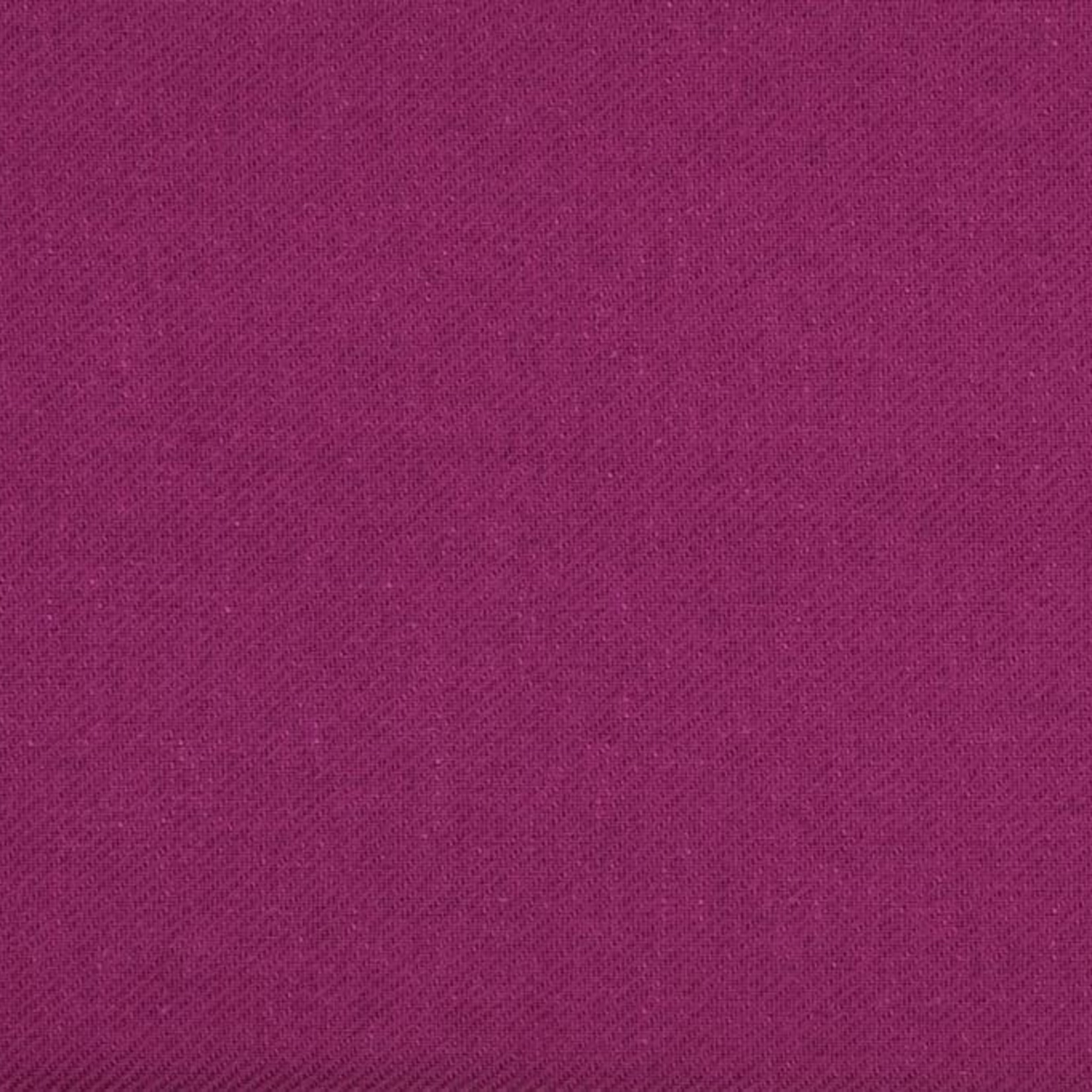 A la Ville COUPON 60cm - Linnen-Viscose Twill Aubergine