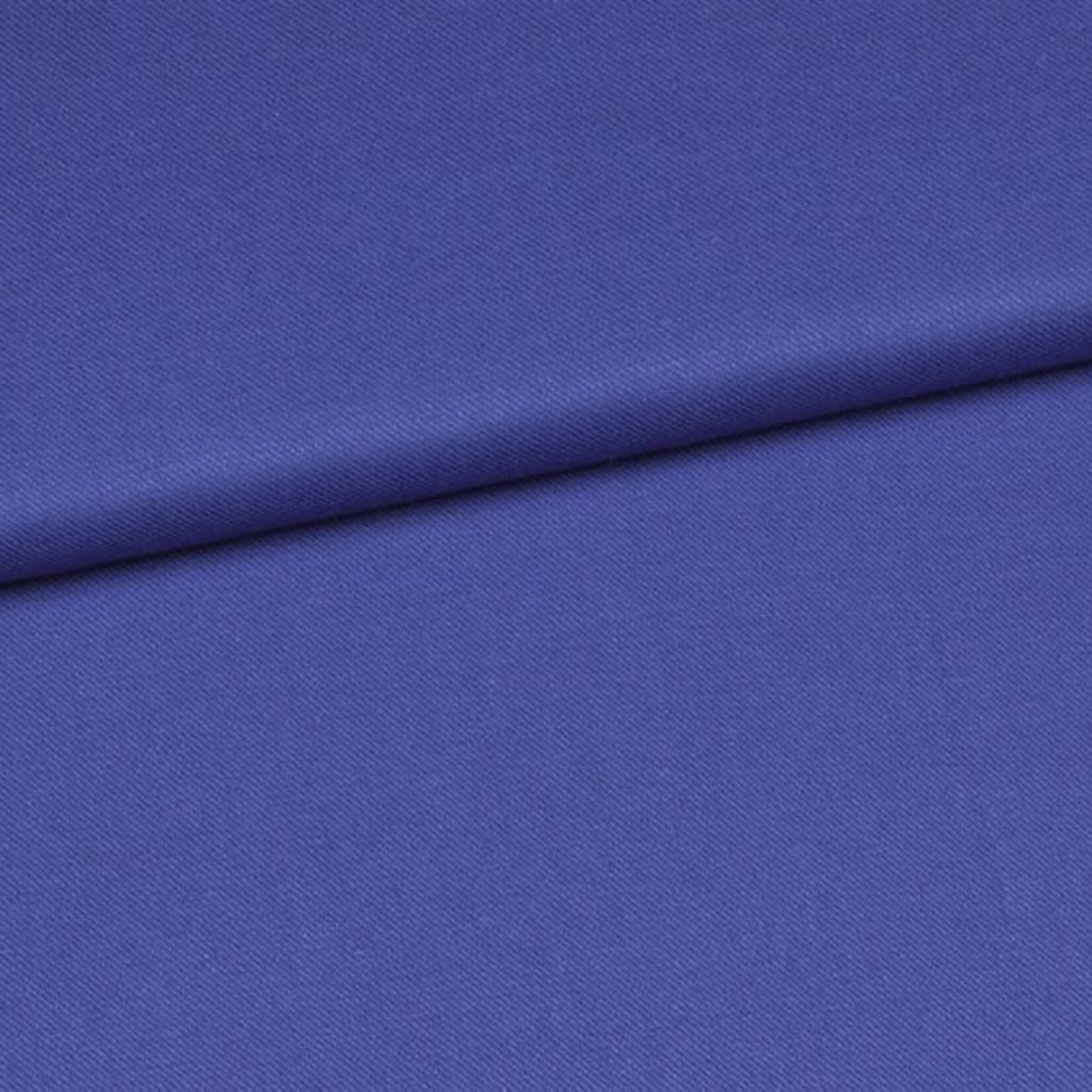 A la Ville Linnen-Viscose Twill Lavendelblauw