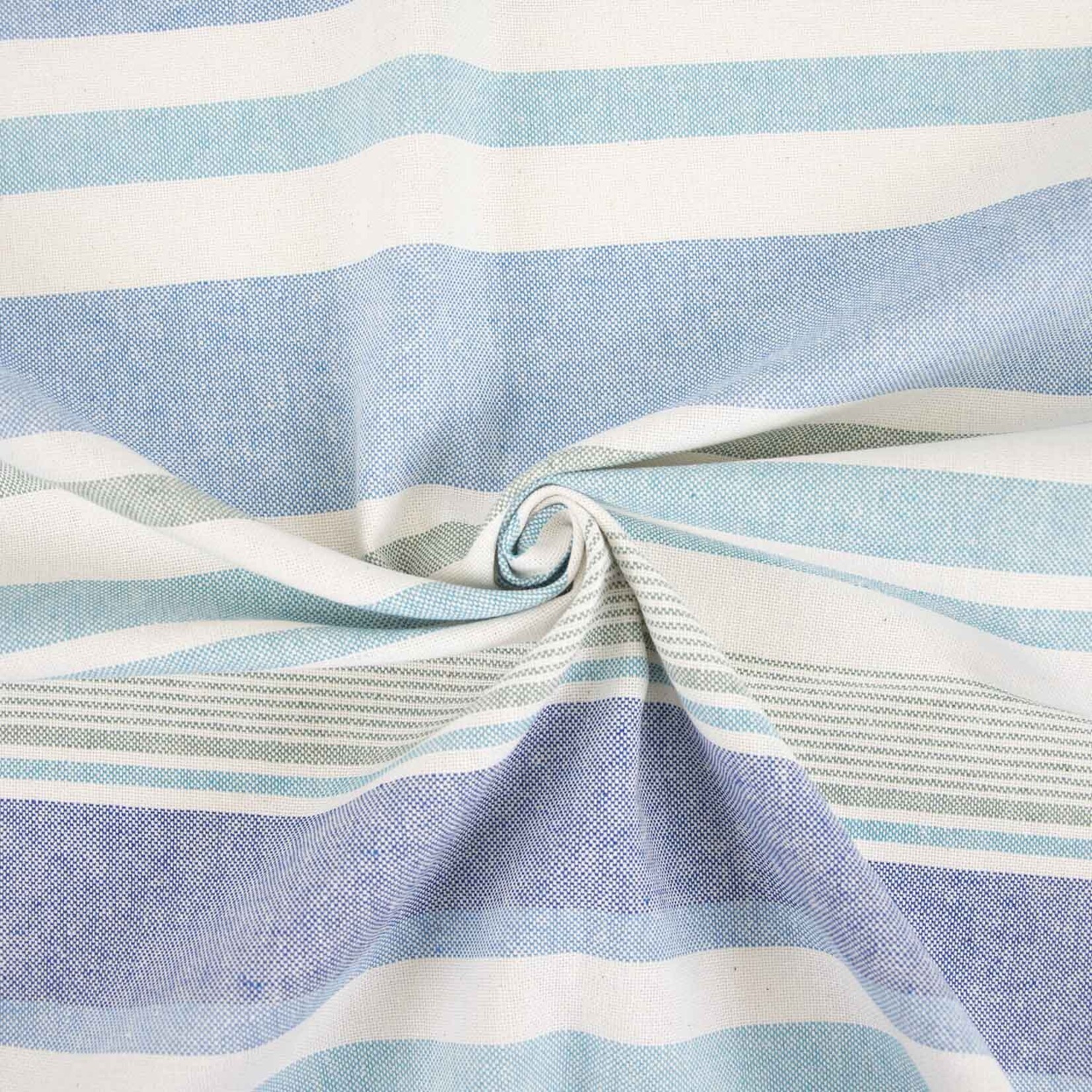 Katia Fabrics Canvas Stripes Bue