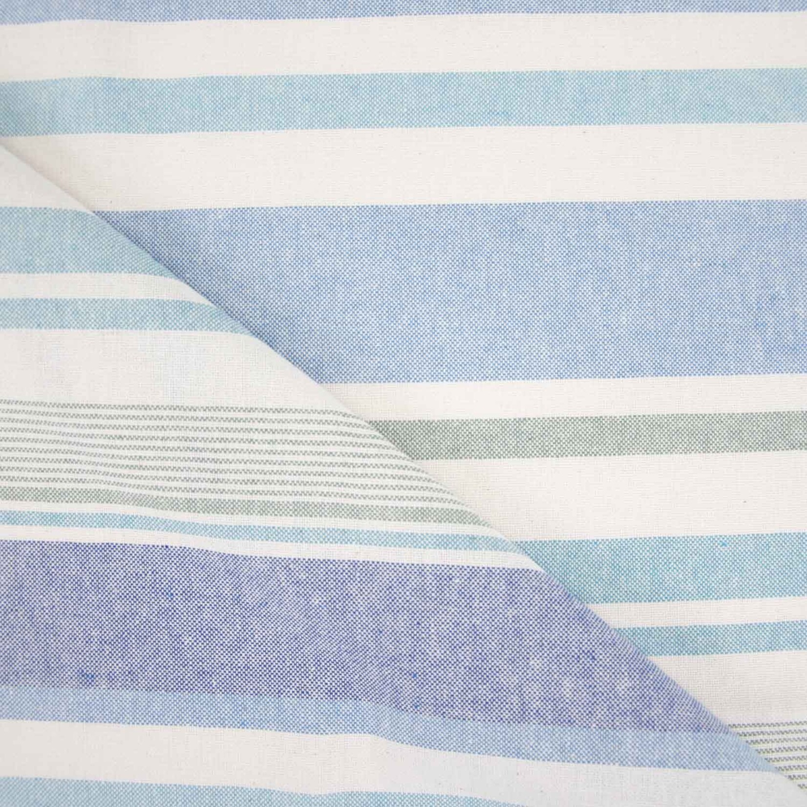 Katia Fabrics Canvas Stripes Bue