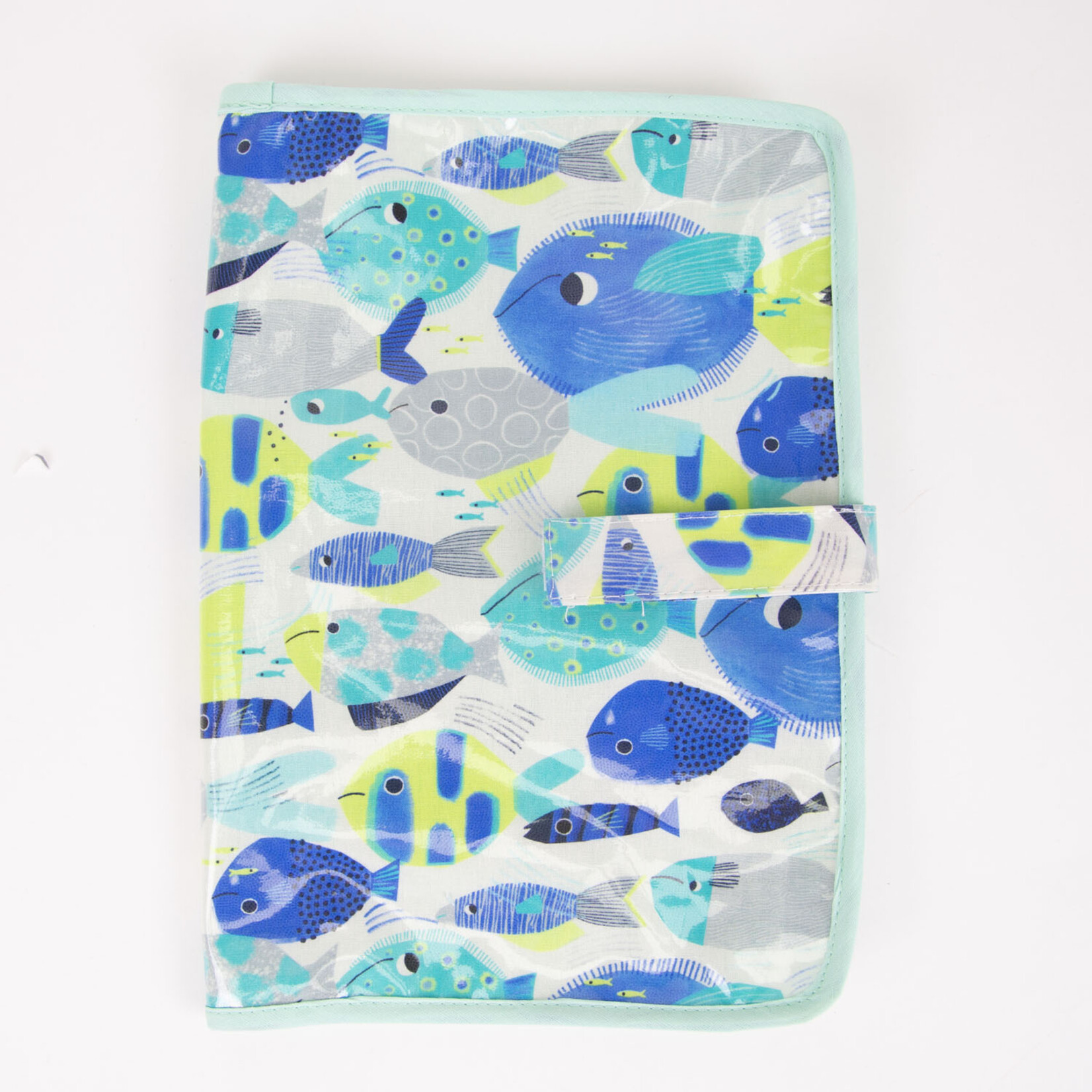 Katia Fabrics COUPON 20cm - Gelamineerd katoen Fish