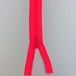 Rits 60cm - Fluo Roze