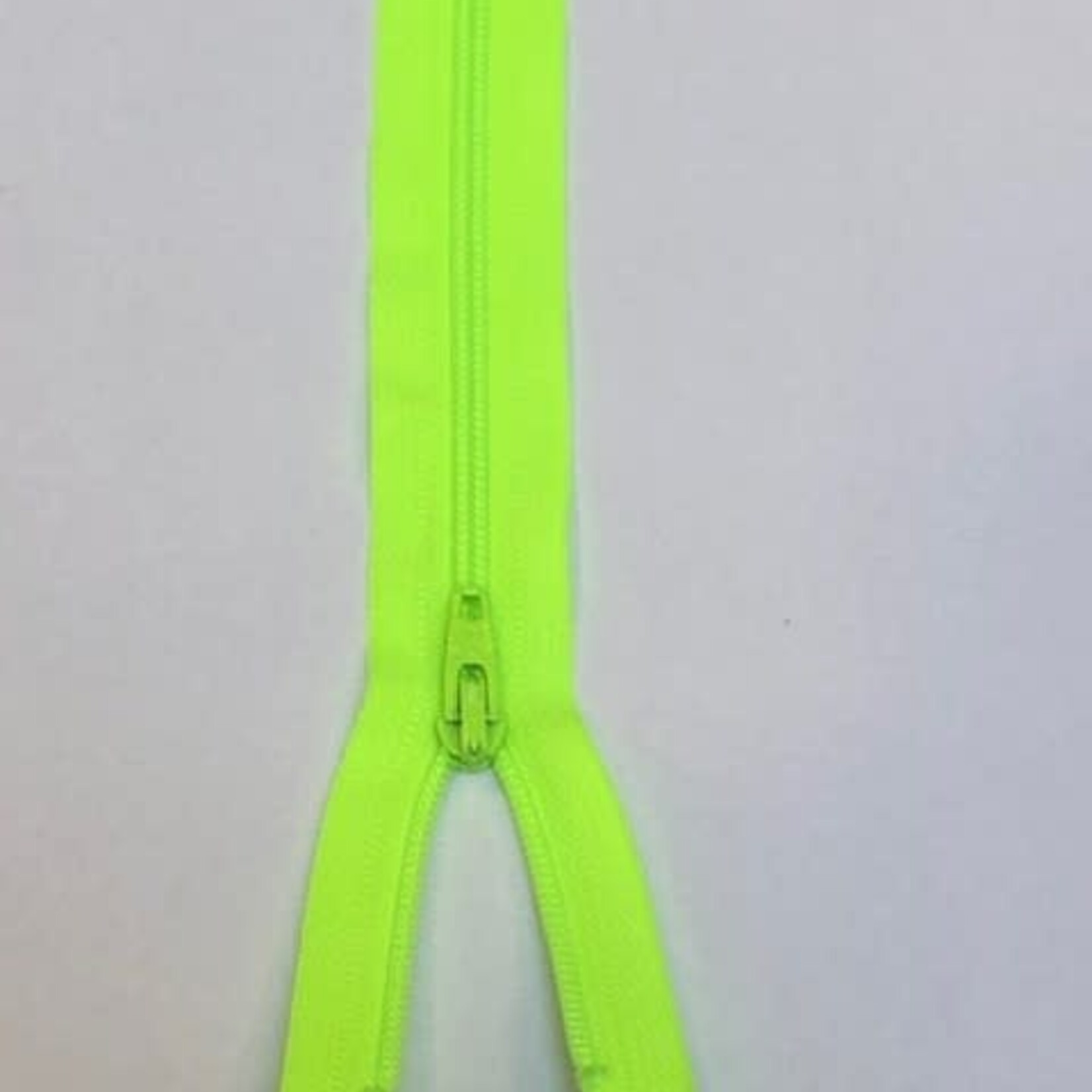 Rits 40cm - Fluo Groen