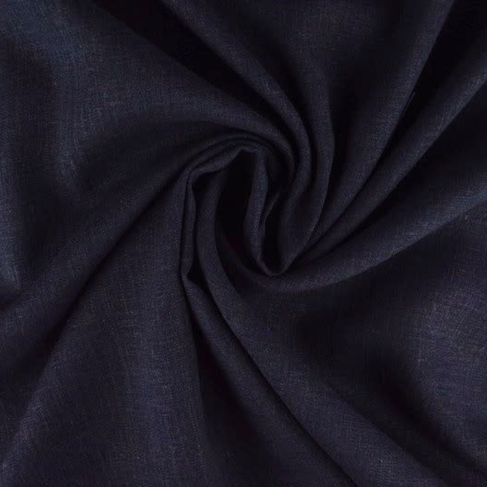 Linnen/Viscose Donkerblauw