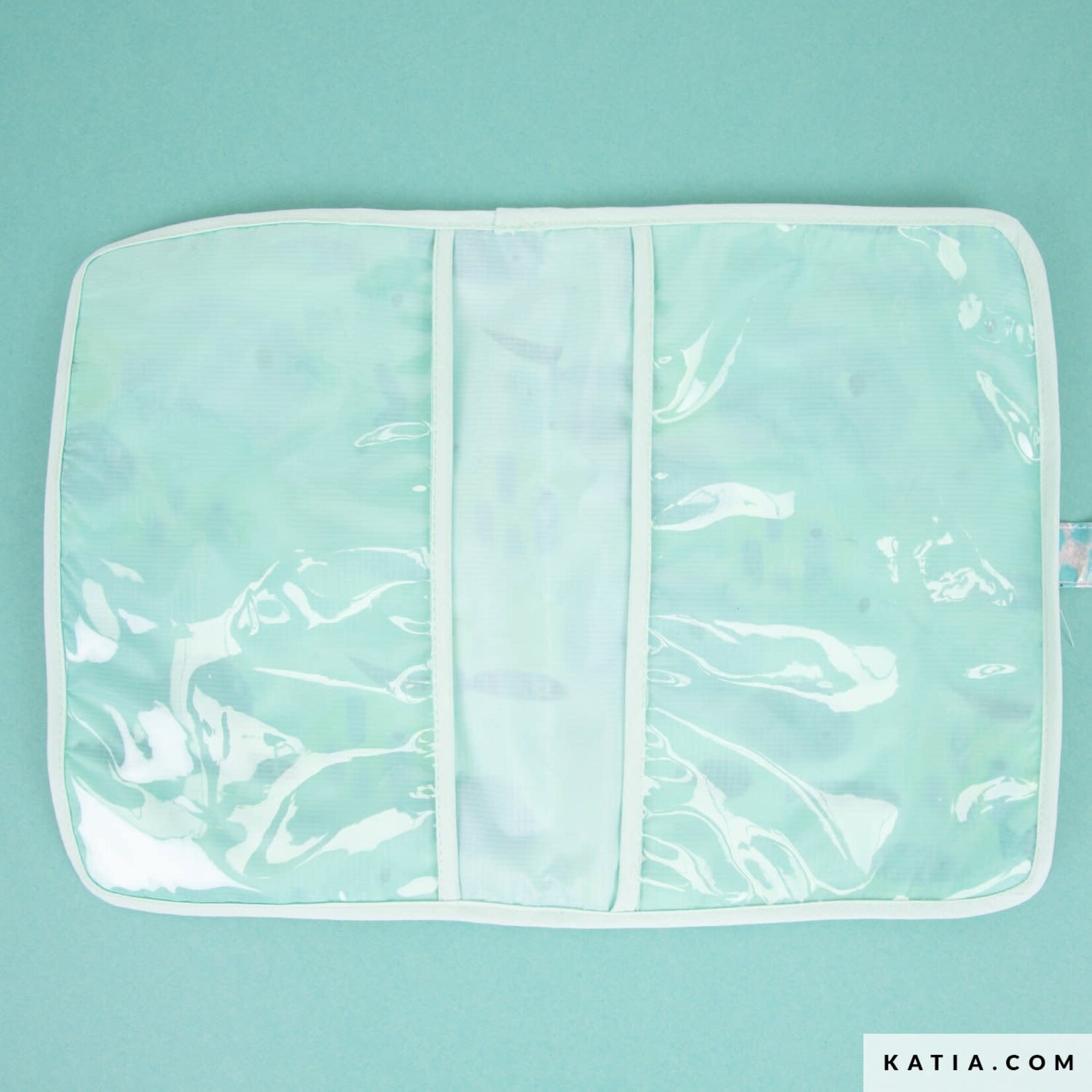 Katia Fabrics PVC Translucent Aqua