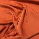 Comme ça COUPON 40cm - Viscose Glamourtin Oranje - Comme ça