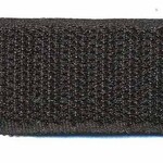 Velcro 20mm zwart - haken