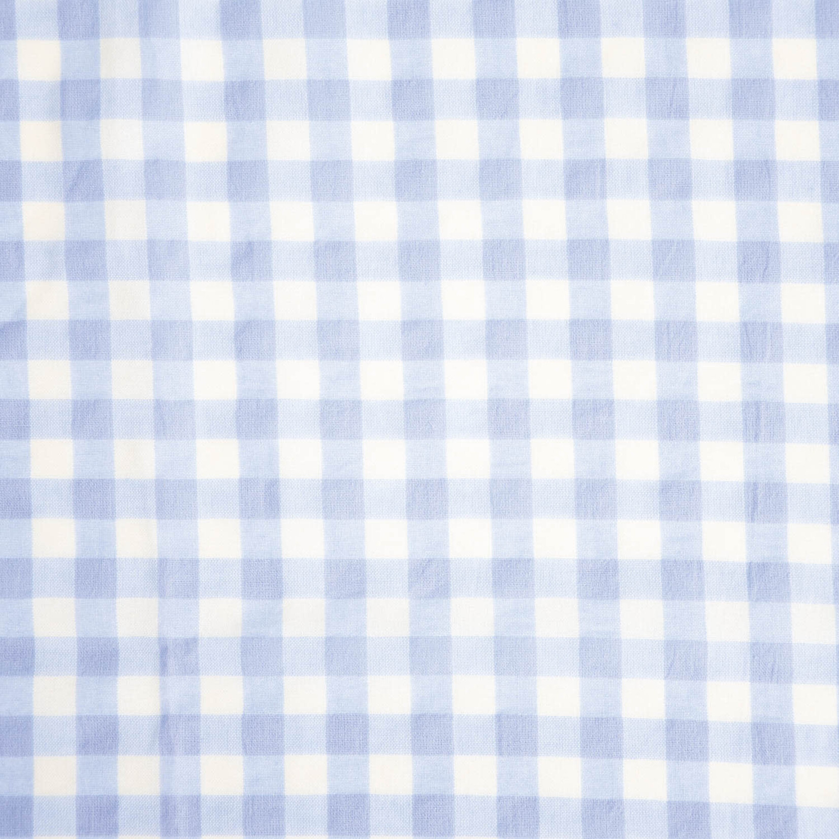 Katia Fabrics Vichy Gingham Blauw/Geel