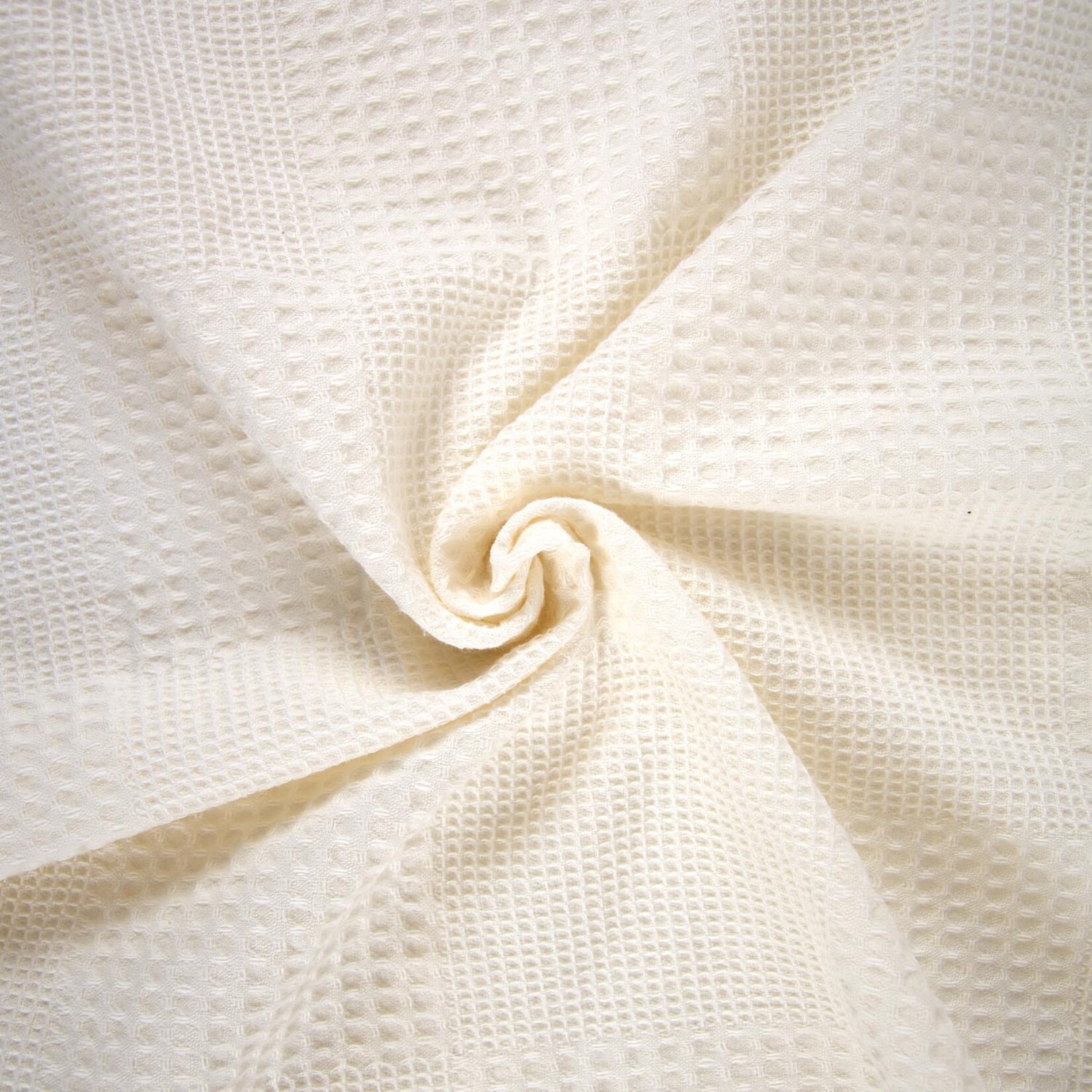 Katia Fabrics Wafelstof Patch Wit