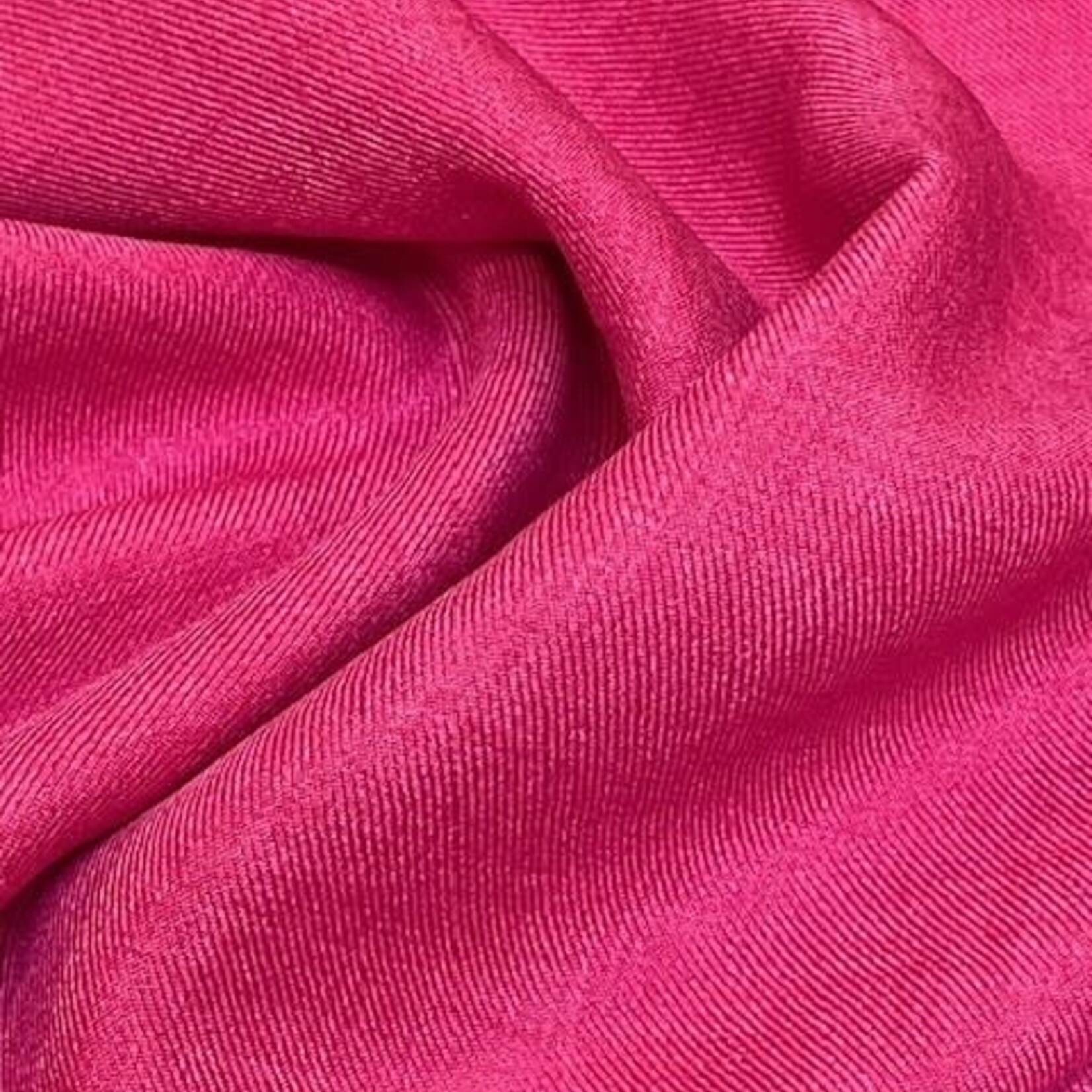 Comme ça Soepele stof Fuchsia - Comme ça