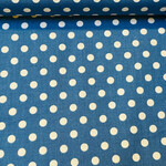 Penny Rose Katoen Polkadot Blauw
