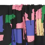 Atelier Jupe COUPON 55cm - Katoen Colour-Blocked Black - Atelier Jupe