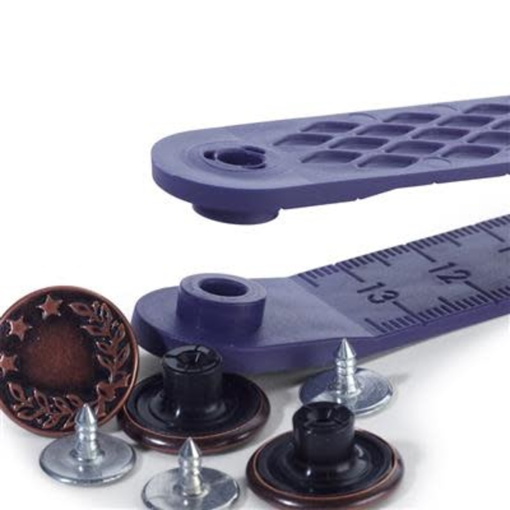 Prym Drukknopen Jeans Oudbrons 17mm