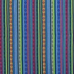Jacquard Mexico Blauw