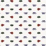 COUPON 75cm - Tafelzeil Boerenbont