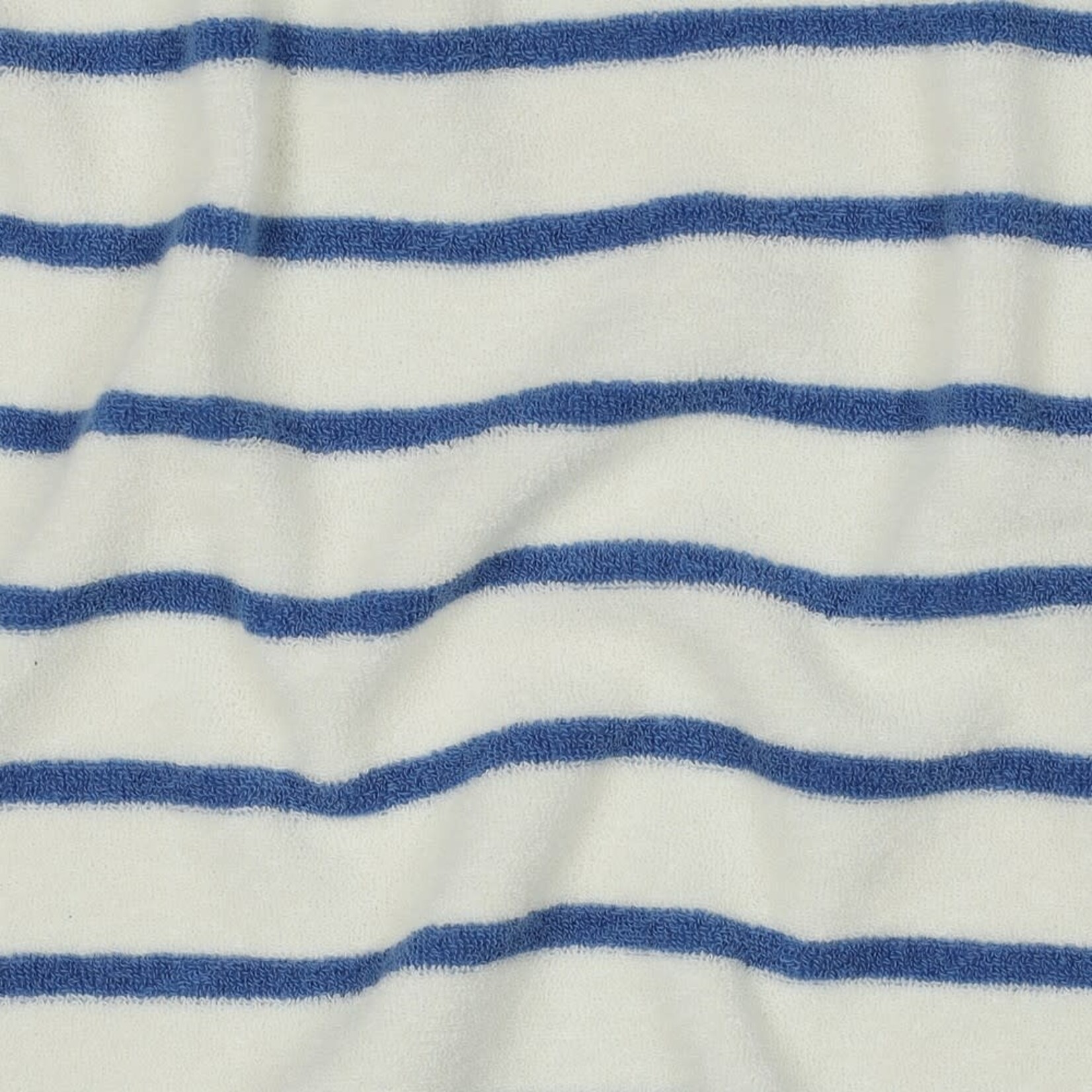Spons Streepje Ecru-Blauw