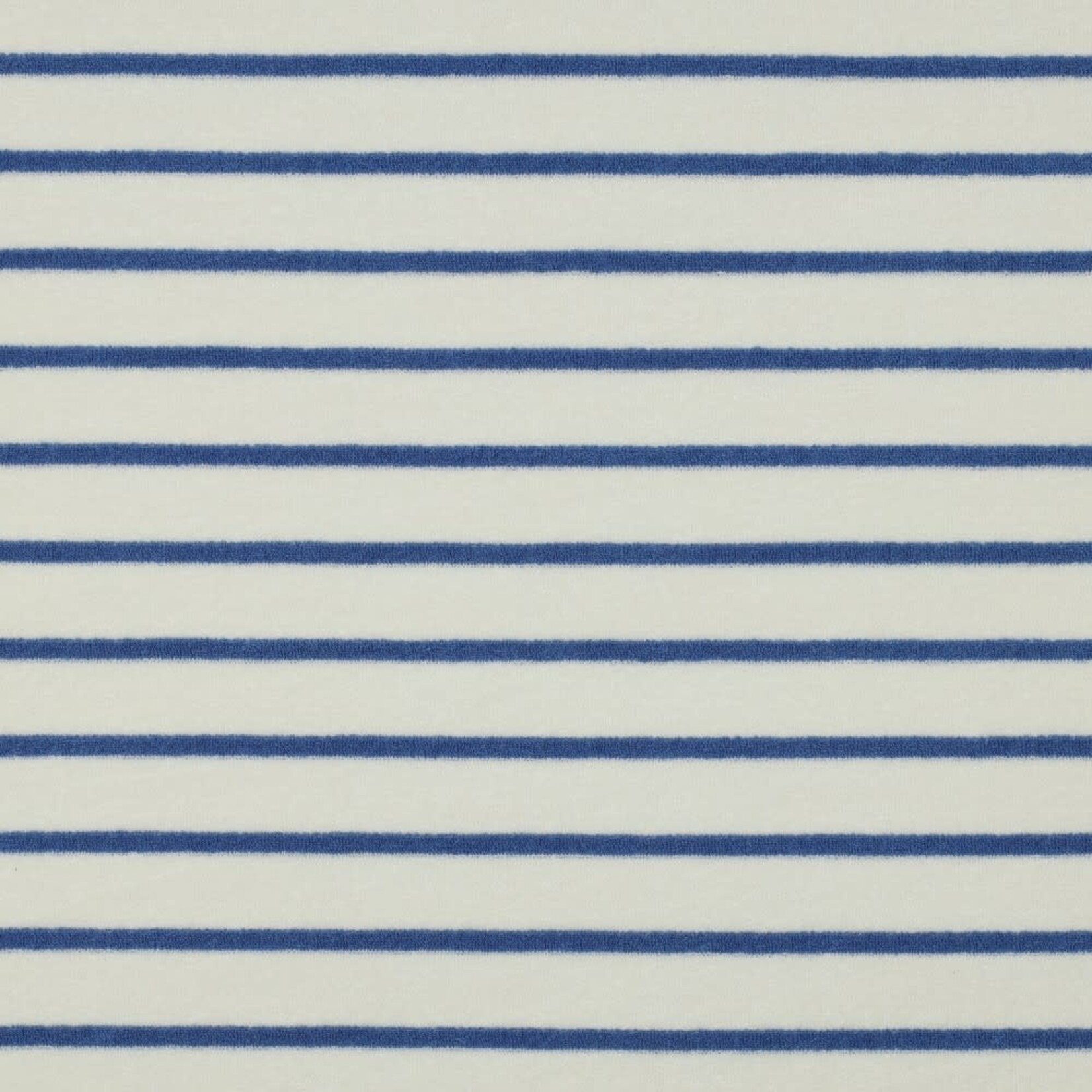 Spons Streepje Ecru-Blauw