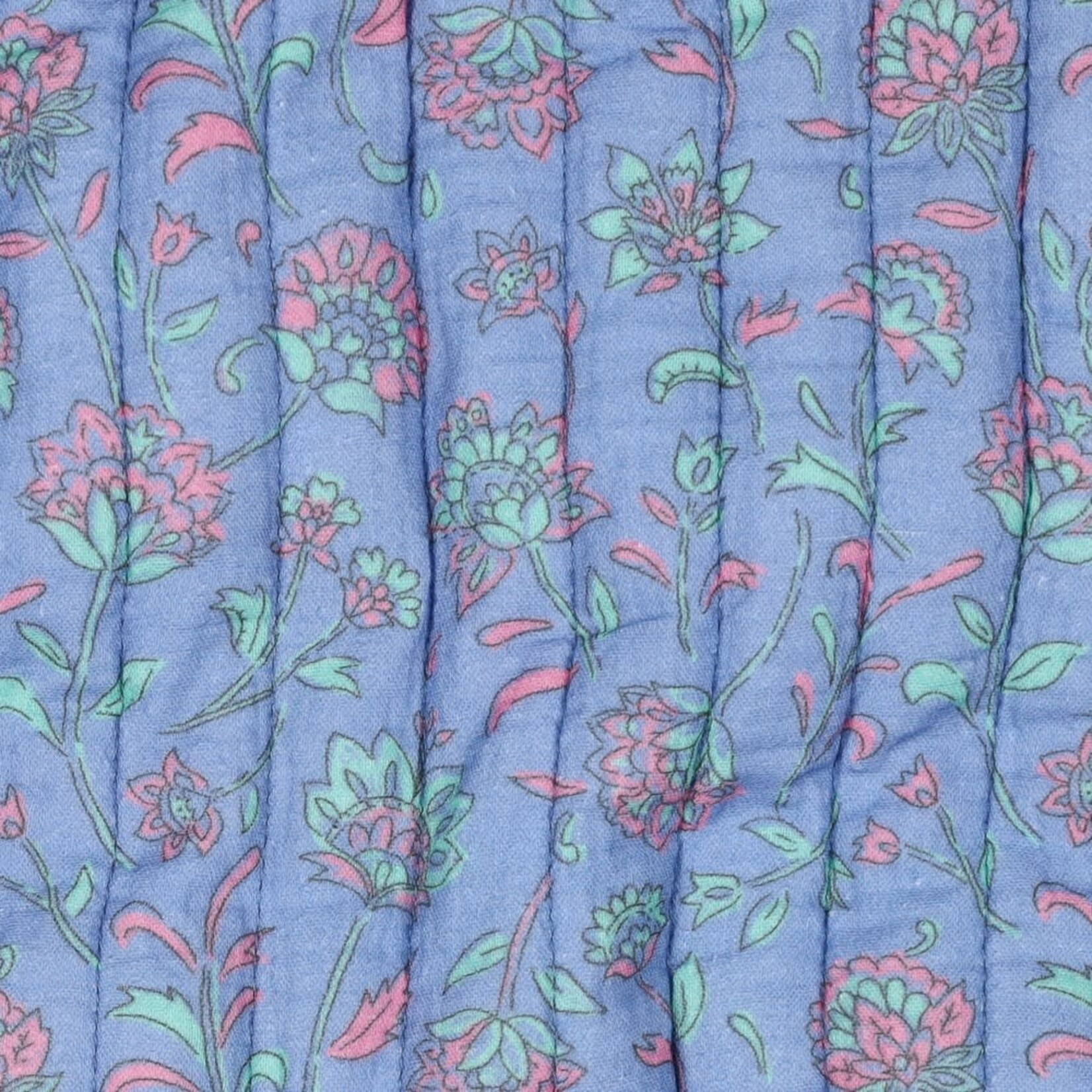 Matelassé Double Face Flowers
