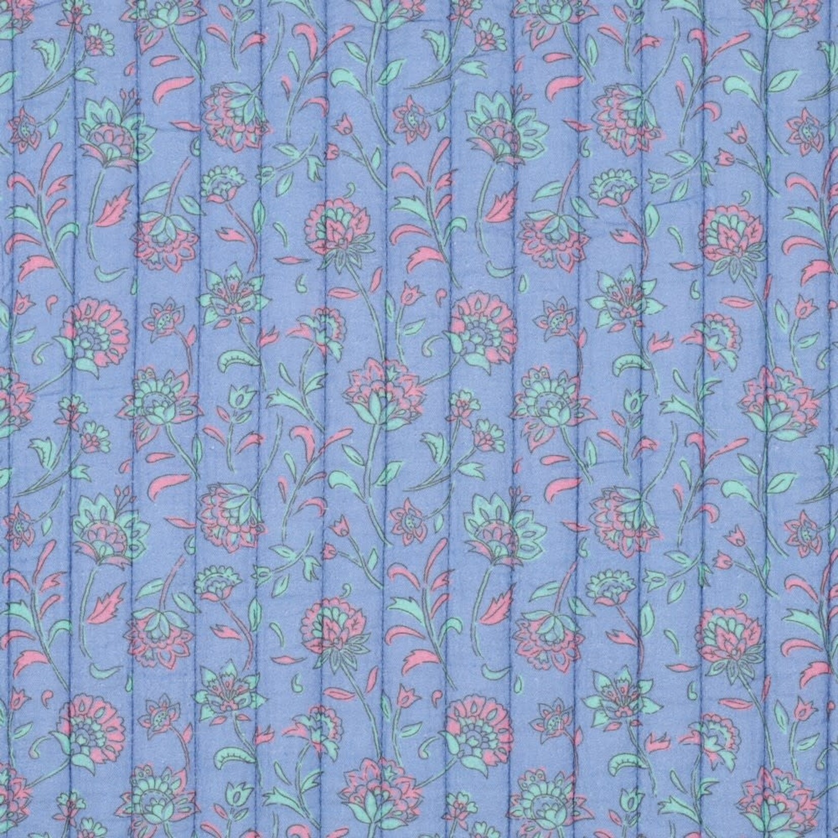Matelassé Double Face Flowers