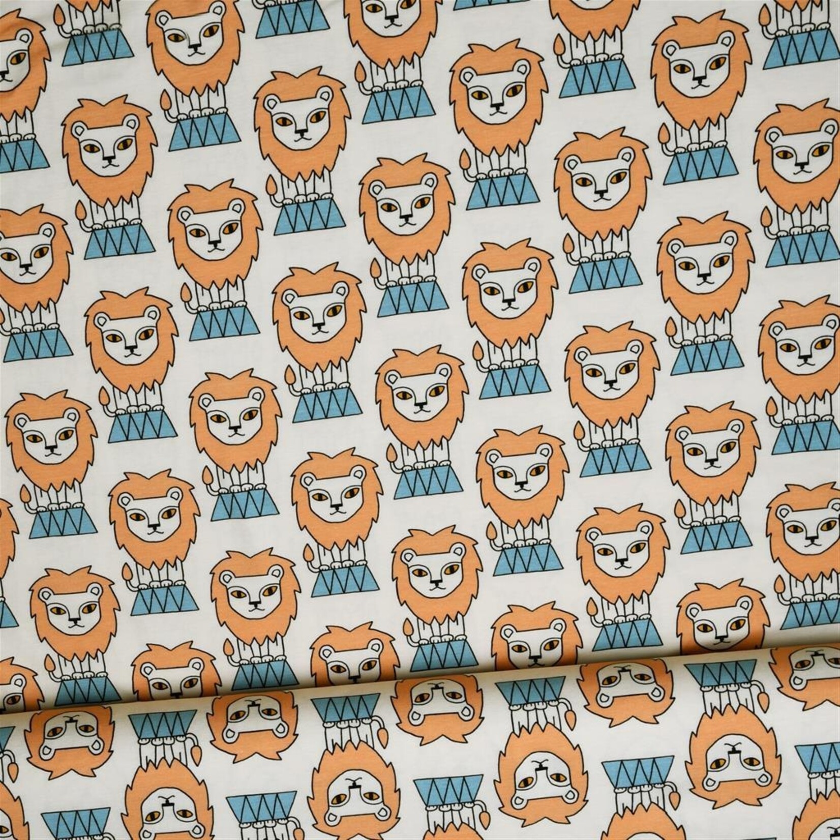 COUPONS 1m - Tricot Lions - Eva Mouton