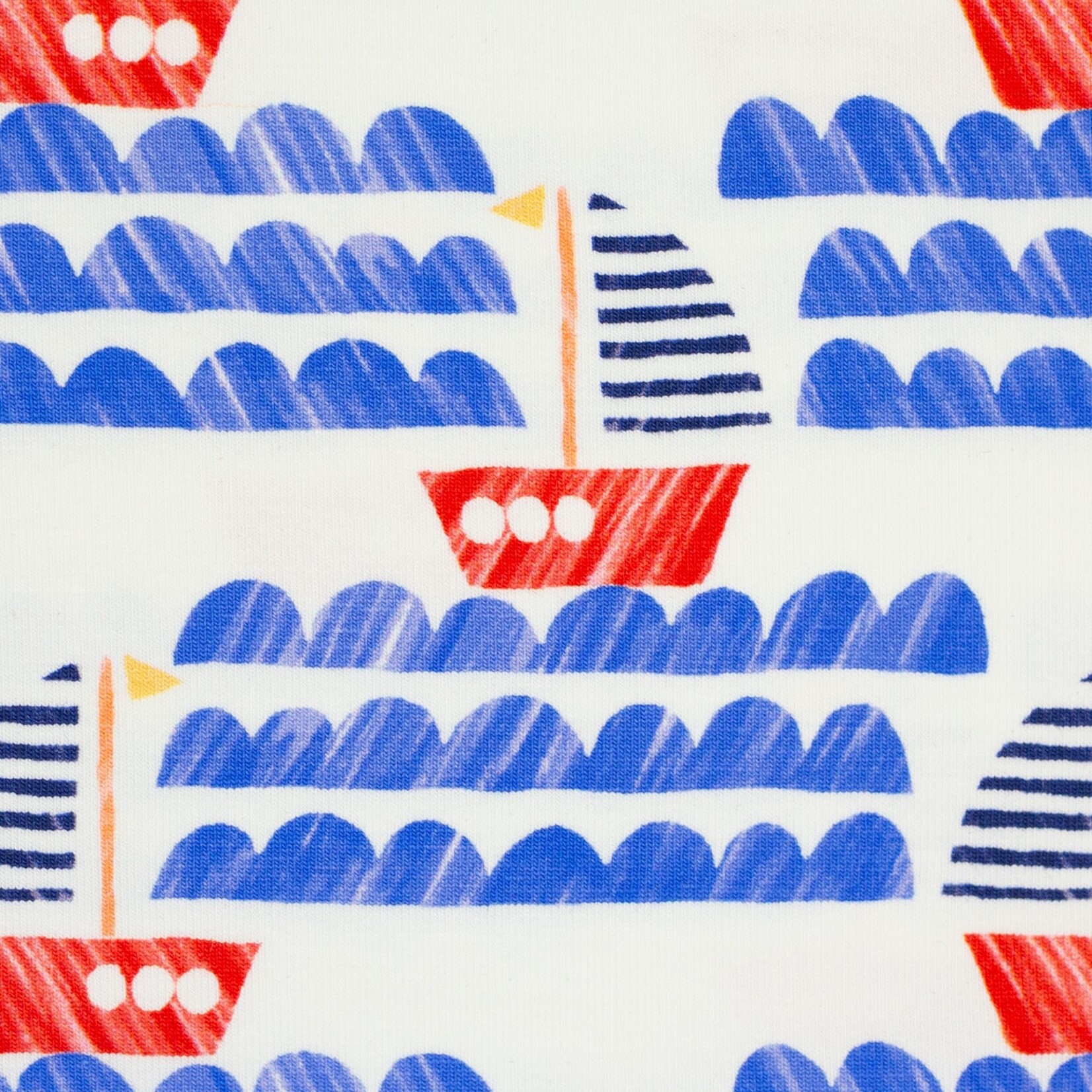 COUPON  1m - Tricot Nautical