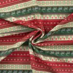 COUPON 45cm-Sweater Nordic Red