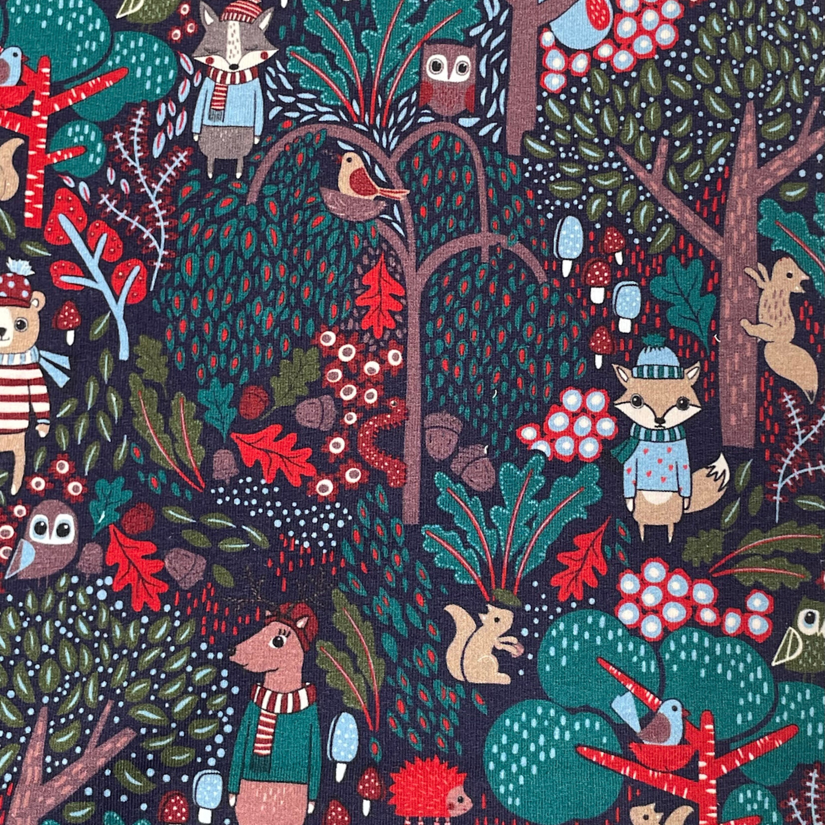 COUPON 30cm  - French terry In the Woods