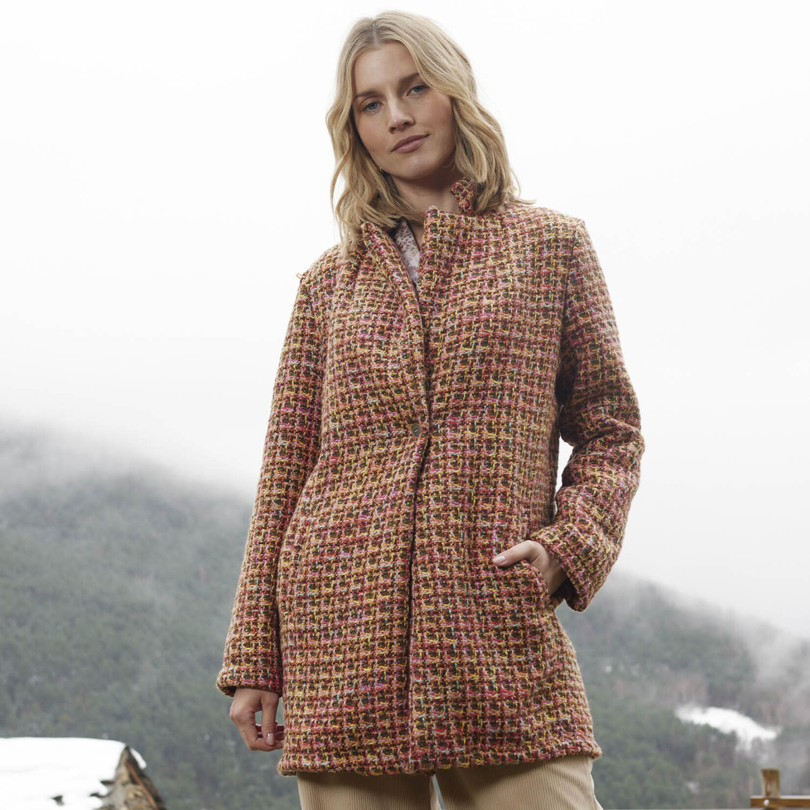 Katia Fabrics Jacquard Tweed Brooklyn