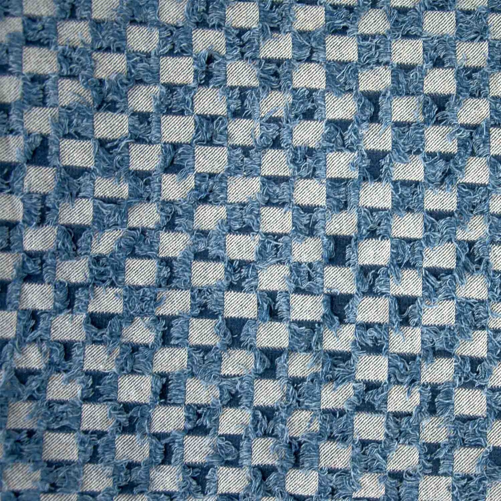 Katia Fabrics Jeans Chess Board - 80cm breed