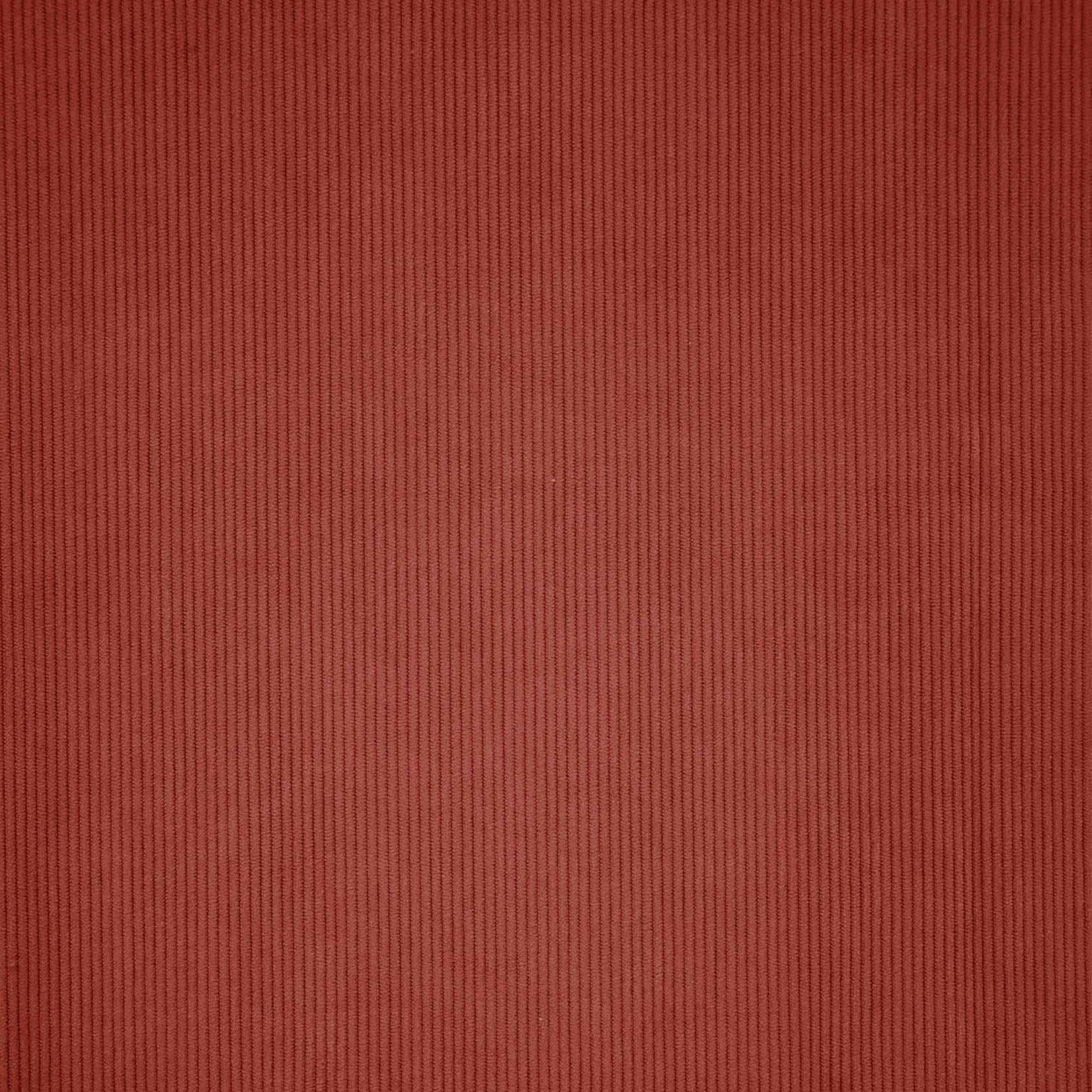 Katia Fabrics Ribfluweel Stretch Roest