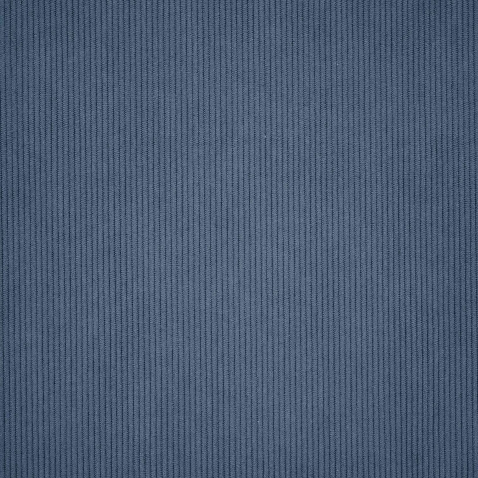 Katia Fabrics Ribfluweel Stretch Jeansblauw