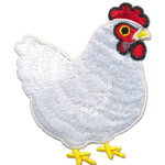 Strijkapplicatie Kip