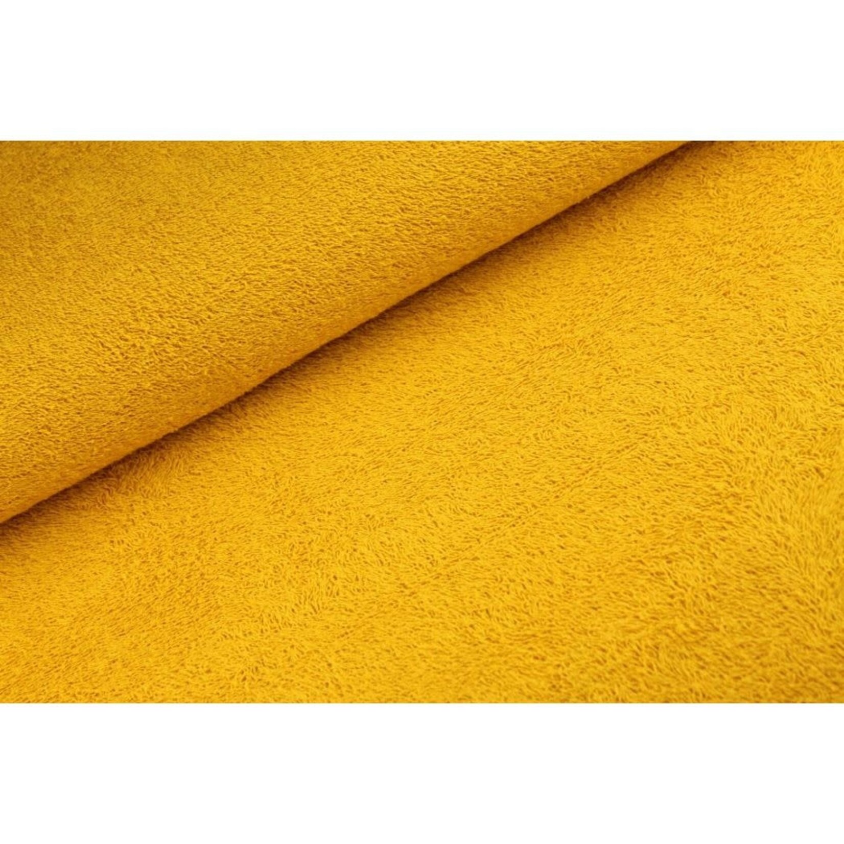 Badstof Okergeel