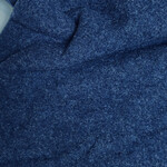 COUPON 90cm - Merinowol FleeceDonkerblauw