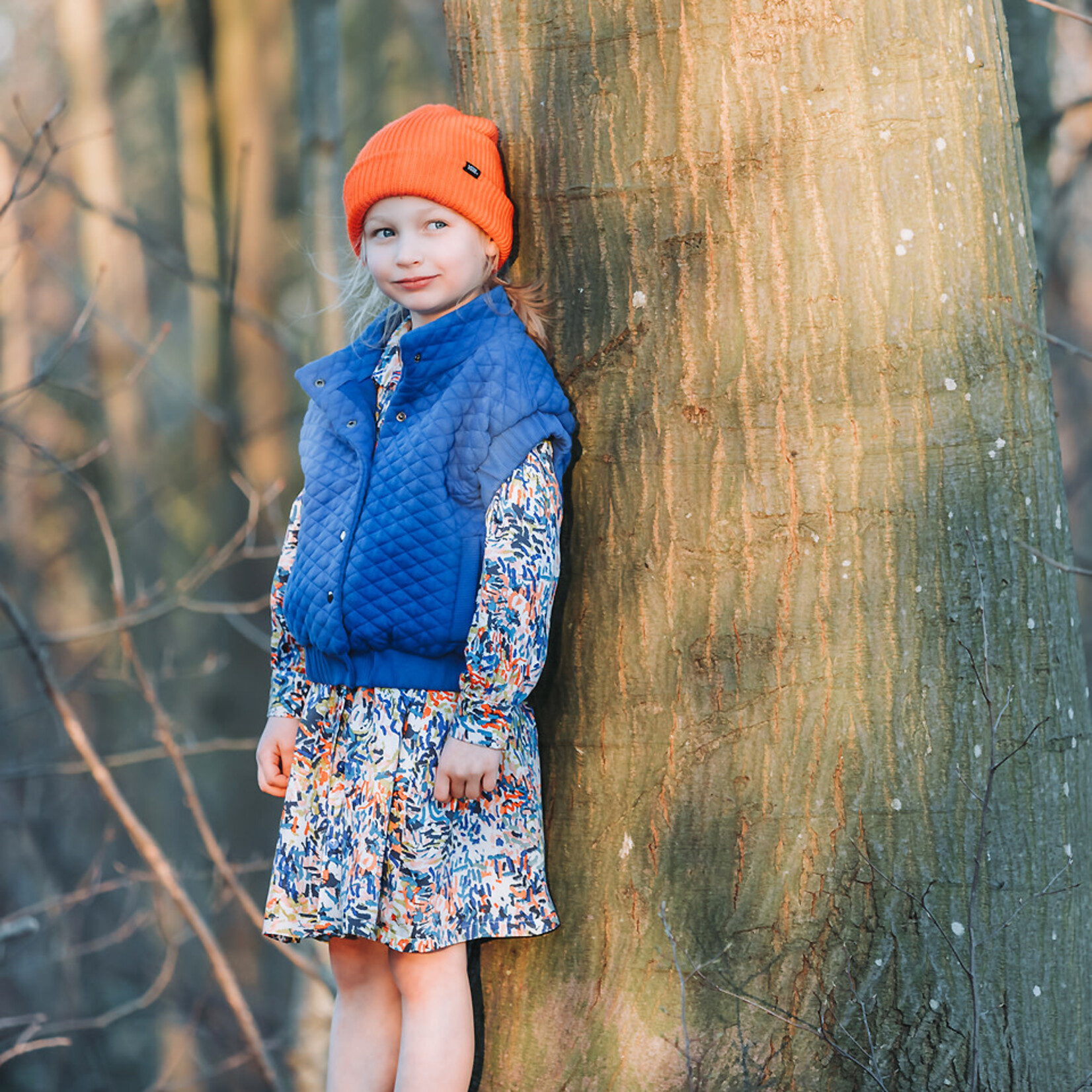 See You at Six Viscose Rayon Satijn Paint Fun - See You at Six